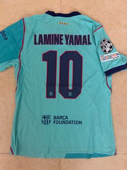 Lamine Yamal Barcelona jersey