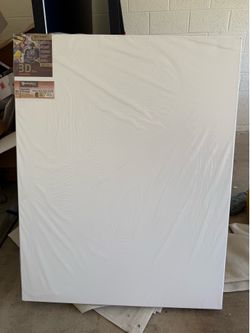 Masterpiece acrylic primes 3D stretched canvas - originally $270