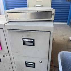 Fire Proof Filing Cabinets (3 Available)