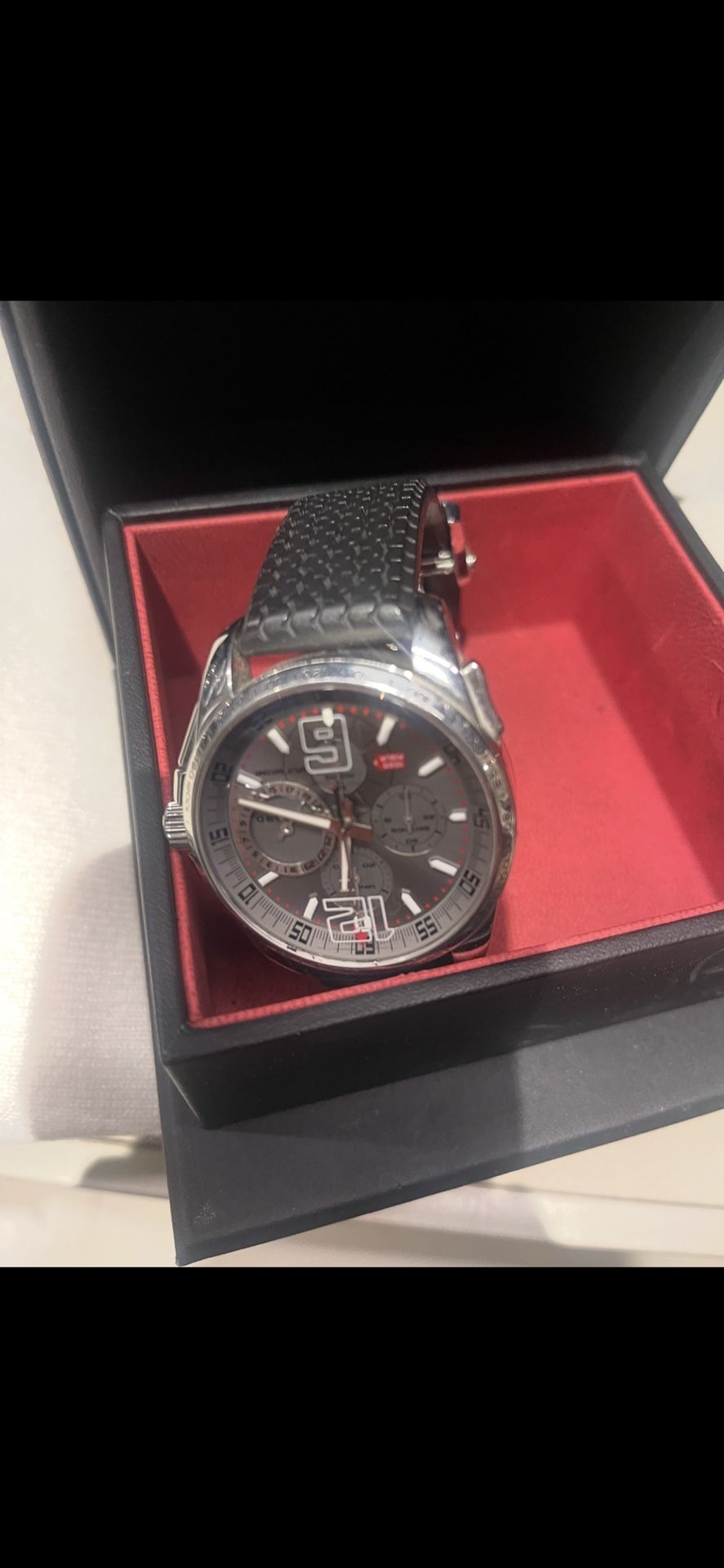 Chopard Men's 168(contact info removed) Mille Miglia Limited Edition Grey Dial Watch