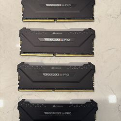 Corsair Vengeance RGB Pro 64GB (4x16GB) DDR4 RAM
