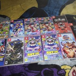 Nintendo Switch Games (Prices Below) Ship Only 
