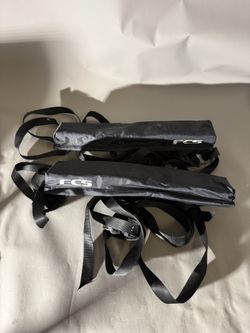 FCS Surf Rack pads With Straps