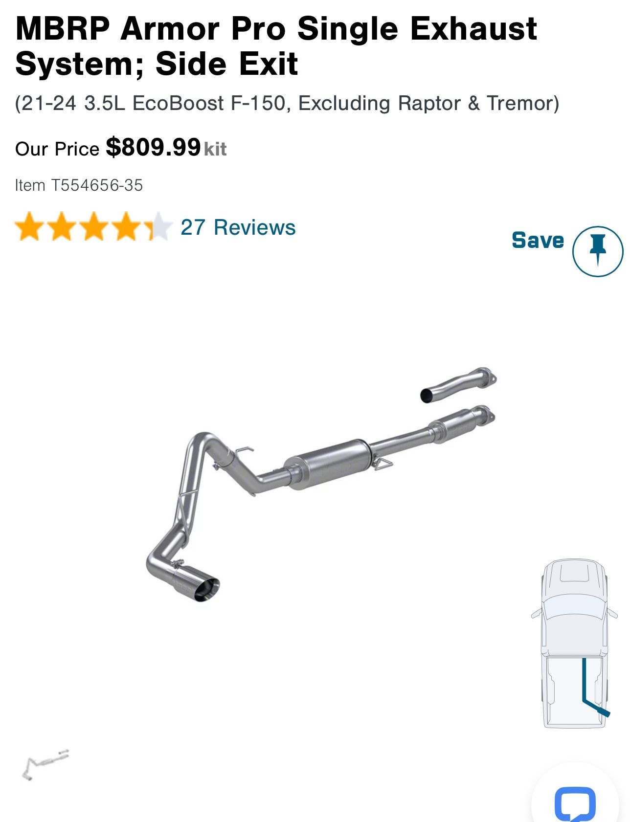 MBRP EXHAUST FOR F-150