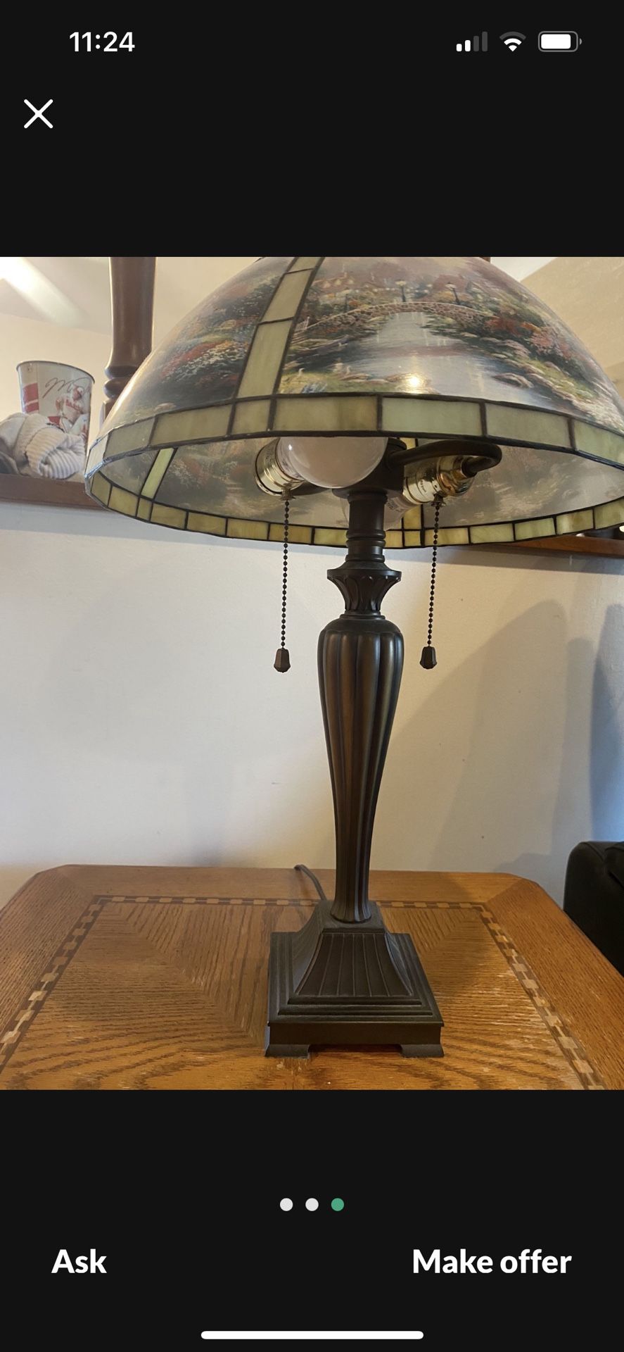 Thomas Kinkade Lamp