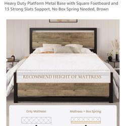 Full Size Bed Frame 