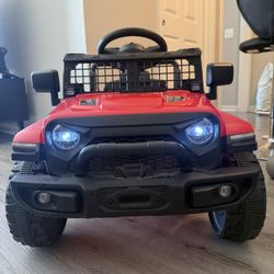Kids 12V Electric Ride-On Jeep – $150 OBO