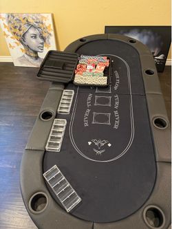 Poker set like new