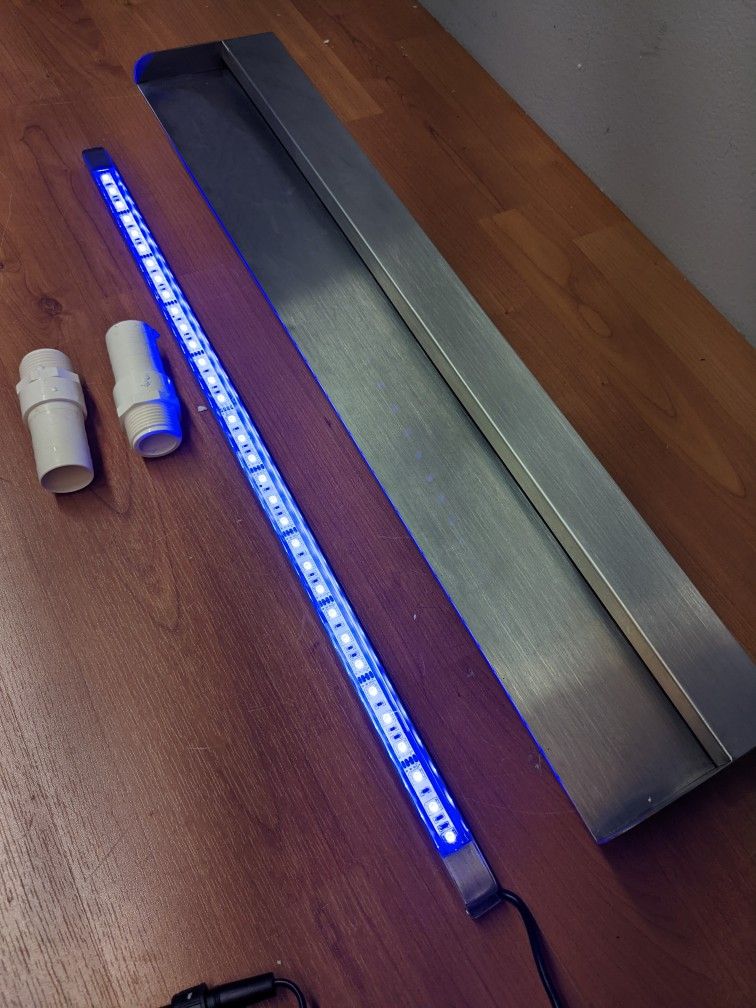 LED Pool Garden Fountain 24inch With Remote