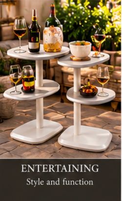 Twist, Turn & Style! | 2-Tier Swivel Accent Tables