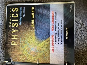 Fundamentals Of Physics, 10th Edition
