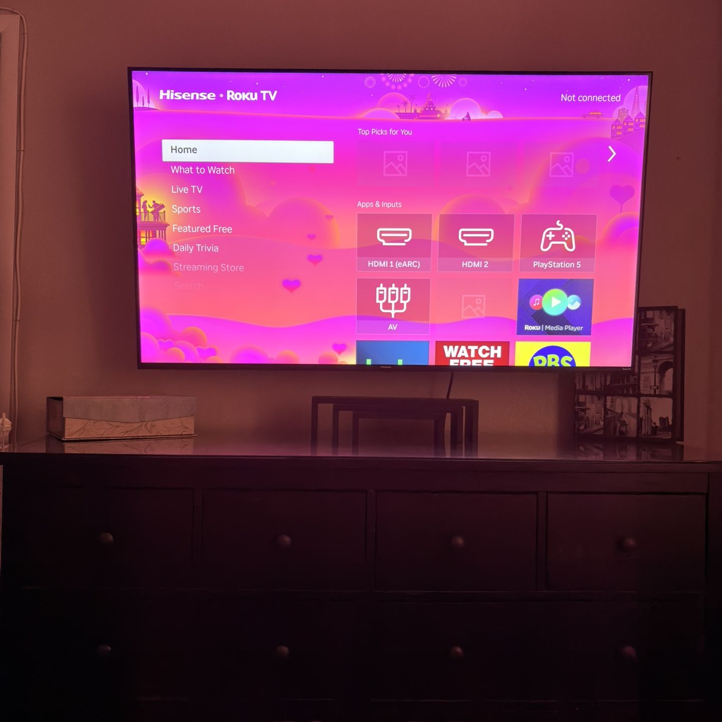 Used Roku Tv Roku 58 In Tv for Sale in Las Vegas, NV - OfferUp