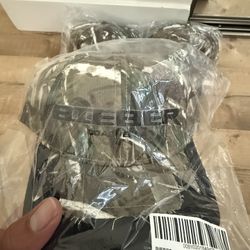 SKYLRK JUSTIN BIEBER COACHELLA MERCH CAMO HAT 