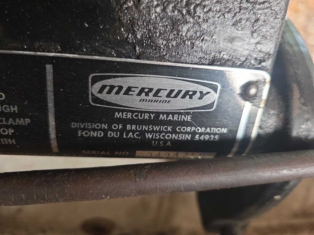 1973/ Murcury Boat motor