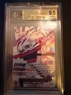 One Piece Divine Departure Alt Art BGS 9.5 Gem Mint