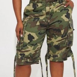 Camouflage Bermuda Shorts