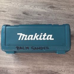 Makita 2 Amp Corded 1/4 Sheet Finishing Sander , Dust Bag, Punch Plate, Hard Case