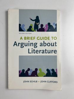 A Brief Guide to Arguing about Literature