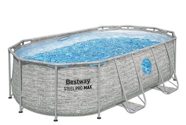 Bestway power steel swim vista  oval pool 14×8