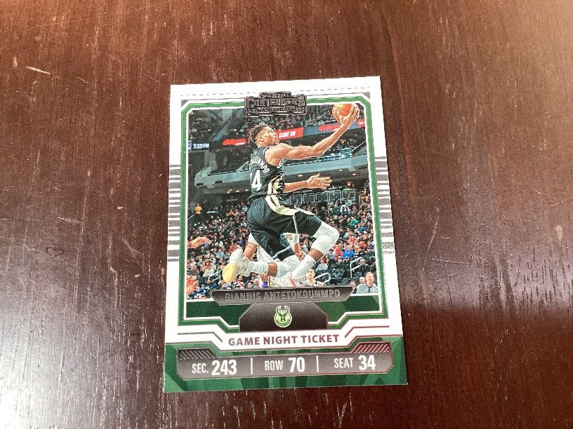 Giannis Antetokounmpo Basketball Cardq