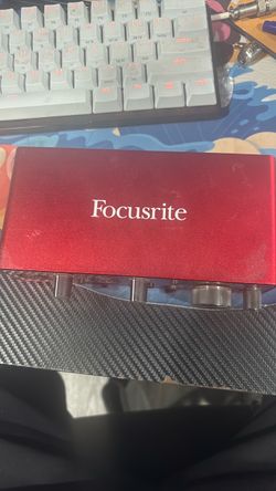 Focusrite audio interface