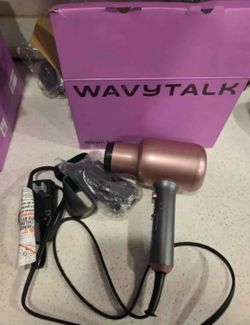Wavytalk Blown Away Ionic Hair Dryer, 1875W Fast Drying Blow Dryer, 3 Attachments for All Hair Types