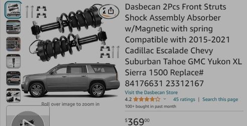 STRUT SHOCK ASSEMBLY  (2 PIECE)