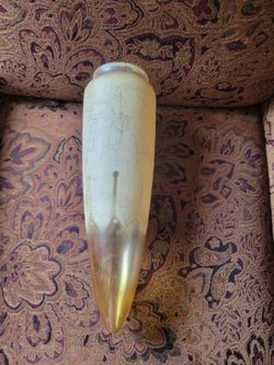 Vintage Art Glass Torpedo Vase