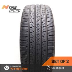 Set of 2 Used  9.5/32    235/55R19  105V  Pirelli  Scorpion AS Plus 3