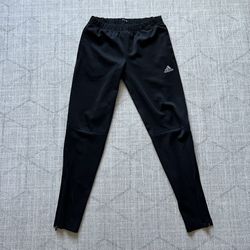 Adidas Climalite Men’s Black Athletic Workout Track Jogger Sweats Pants SMALL