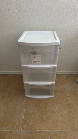 3 drawer storage cart