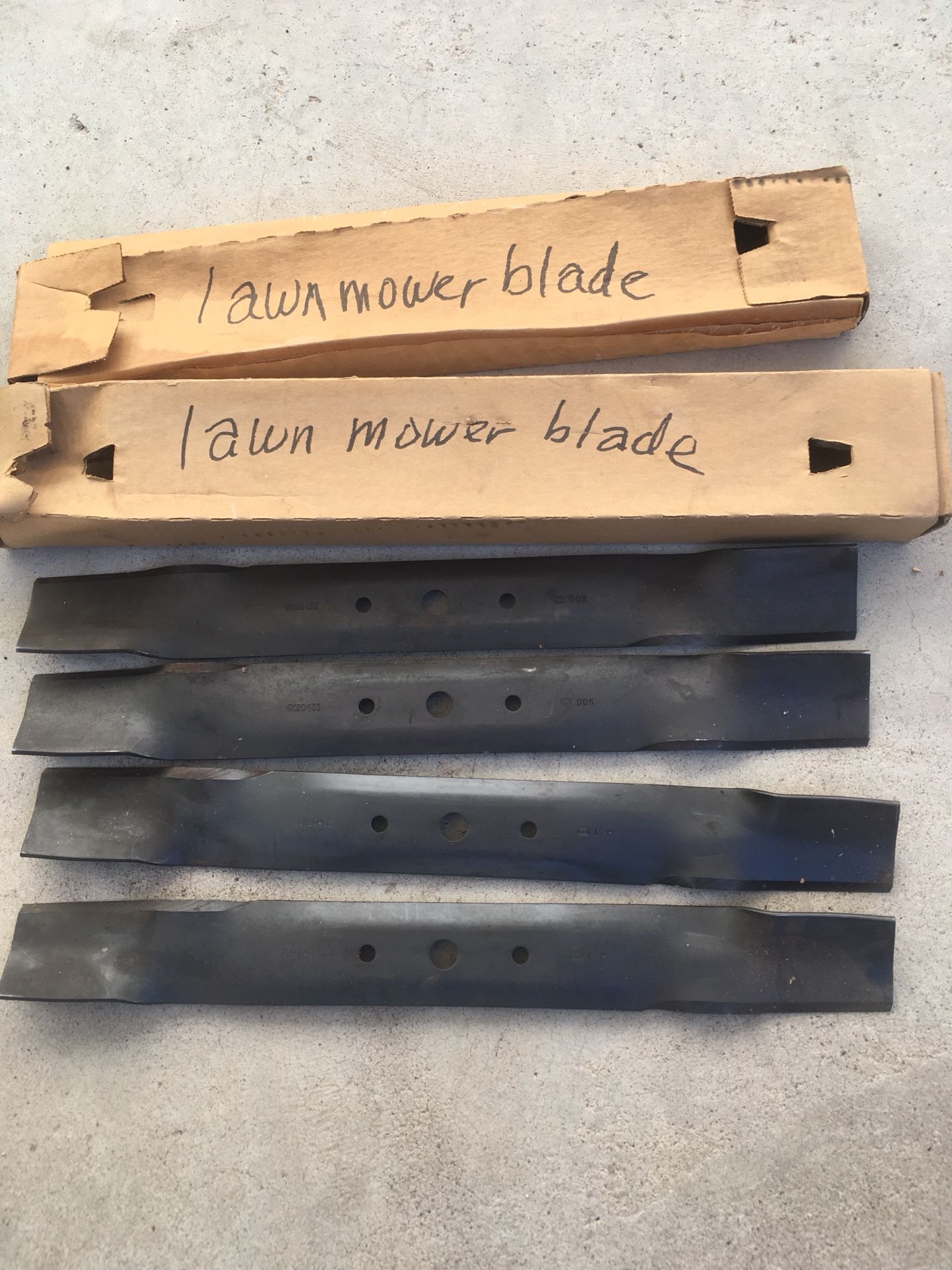 Lawn mower blades