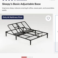 King size adjustable base bed frame