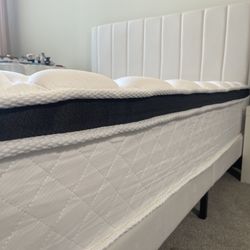 Queen Bed Frame + 12” Premium Mattress