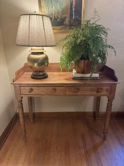 Antique Pine Console