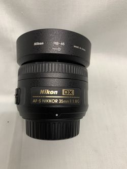 Nikon 35mm1.8 Lens 