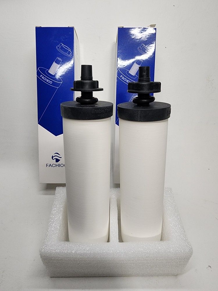 2 Pack 7'' Ceramic Water Filter Candle 7" Water Filter Replacement Filters g7