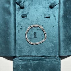 VVS 1, Moissanite 8 Inch Bracelet 