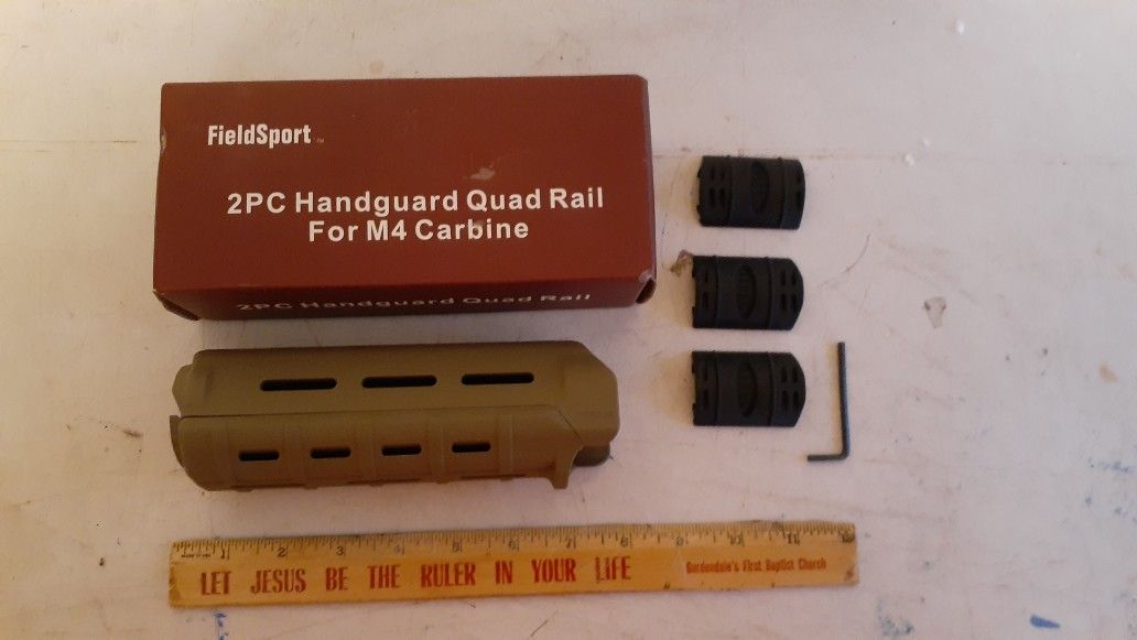 New Field Sport Two Piece Hand Guard Rail
