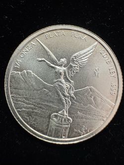 2018 Mexican Libertad 1/4 oz Silver Coin .999