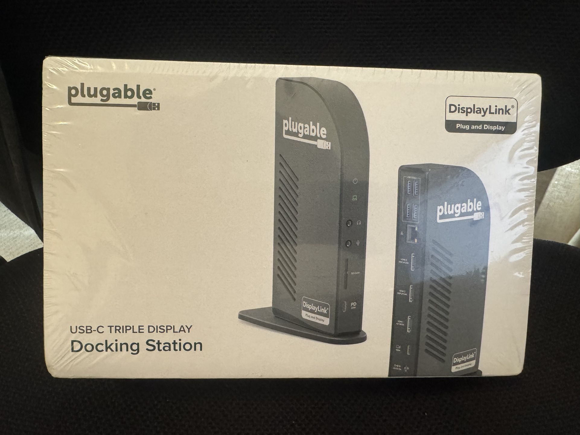 Plugable USB-C Triple Monitor Docking Station