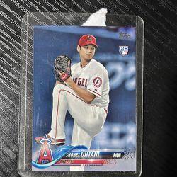 Shohei Ohtani Baseball Card