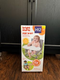 Bright Starts Pop 'N Sit Portable Booster Seat