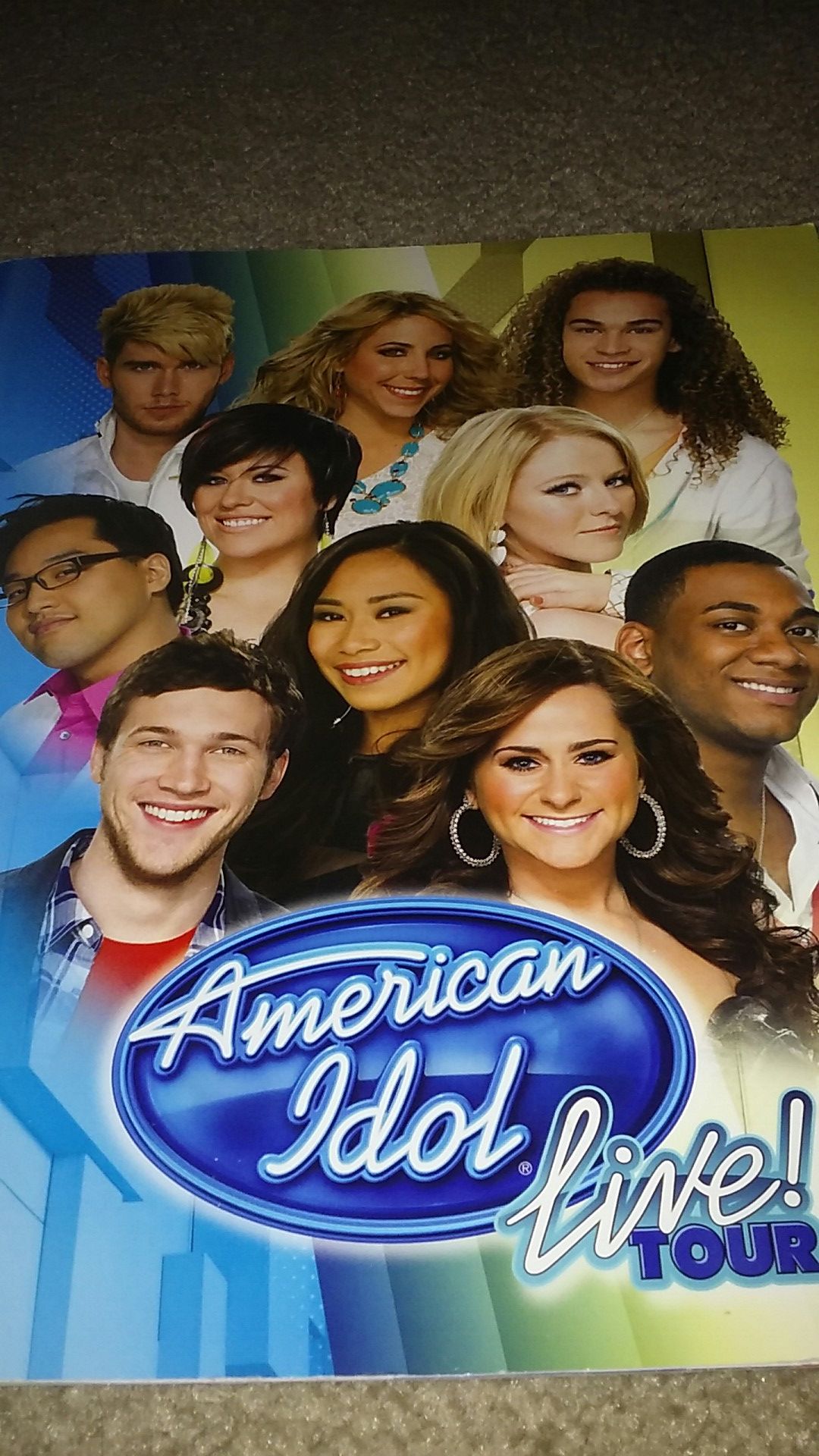 American Idol Live Tour 2012 Tour Book