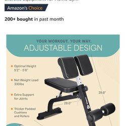 Weight bench /Exercise bench 