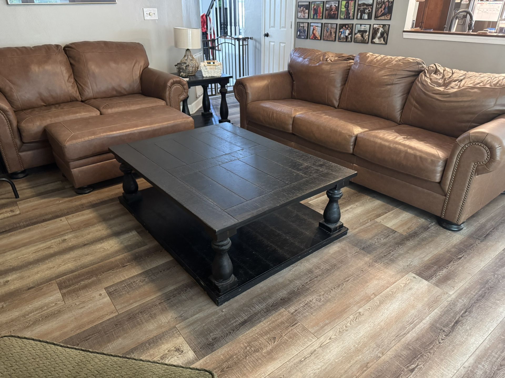 Coffee Table And 2 End Tables.  