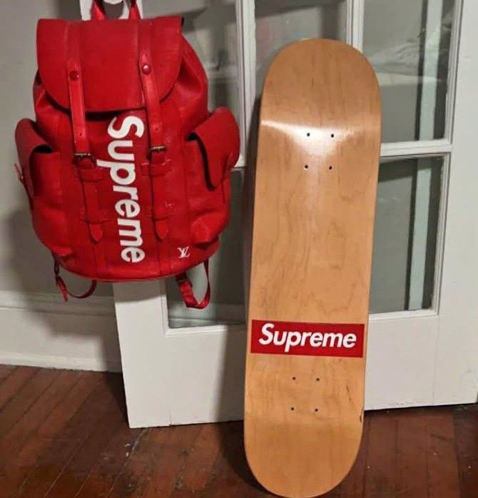 Supreme Bag And Skateboard