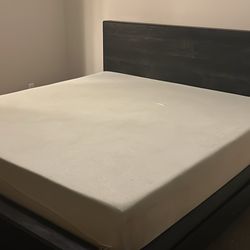 Living Spaces King Size Bed Frame