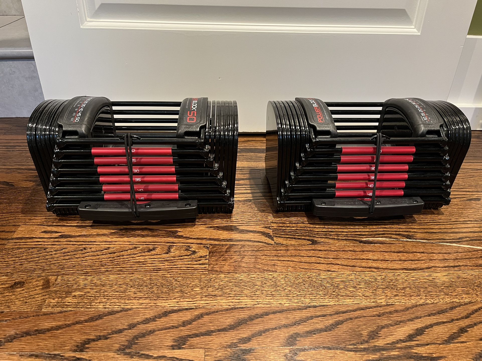 PowerBlock EXP Stage 1 Adjustable Dumbbells 50 lbs Set of 2