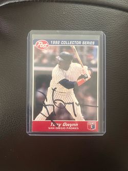 Tony Gwynn signed card